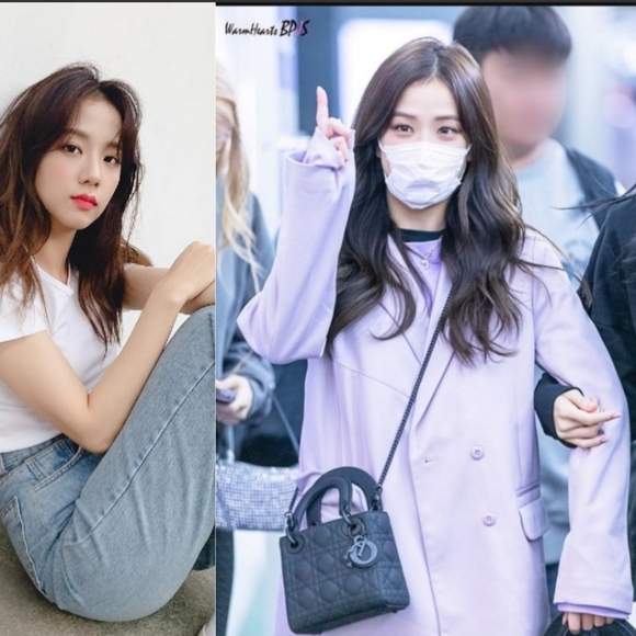 Small Lady Dior my ABCDIOR Bag - Black Cannage Calfskin with Diamond Motif - Picture 12 of 15